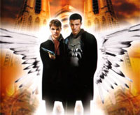Damon en Affleck als engelen