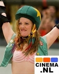 Tieners op rolschaatsen