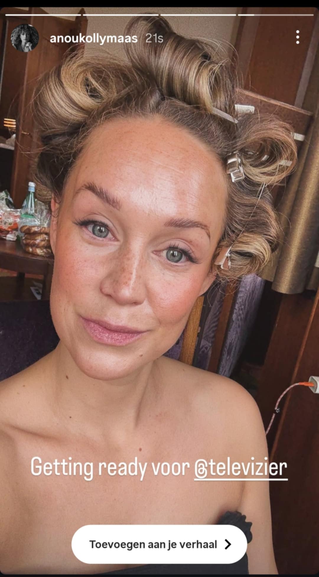 Anouk Maas gaat voor glamour