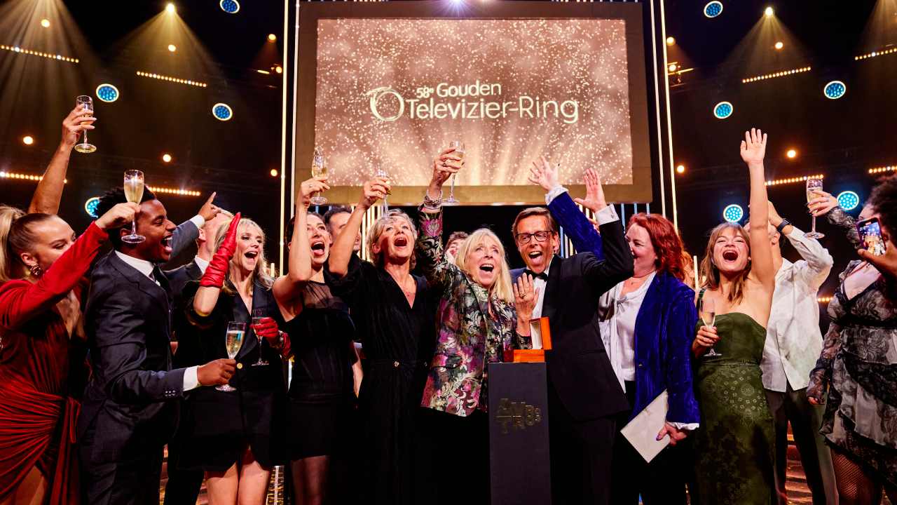 Cast en makers Oogappels op Gouden Televizier-Ring 2023