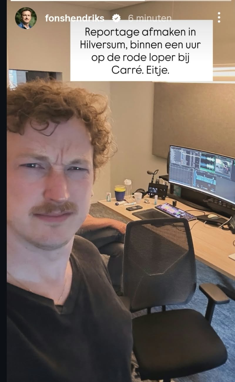 Fons moet zich alleen nog wel even omkleden