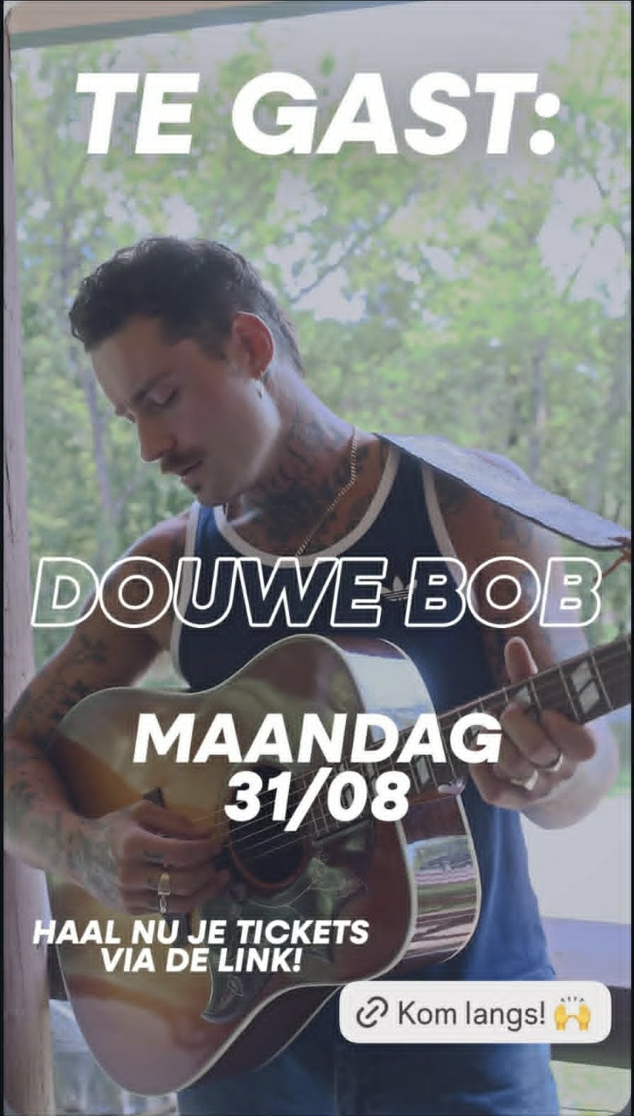Douwe Bob schuift aan in de seizoensopener van Eva.