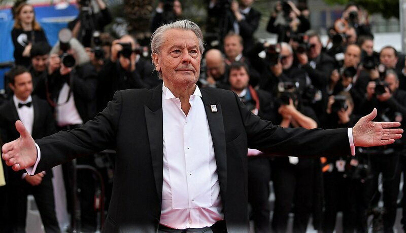 Alain Delon in 2019