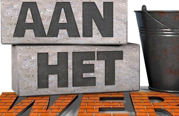 Aan het werk