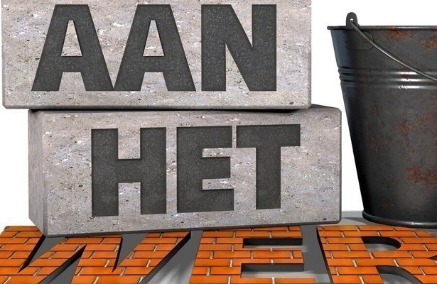 Aan het werk