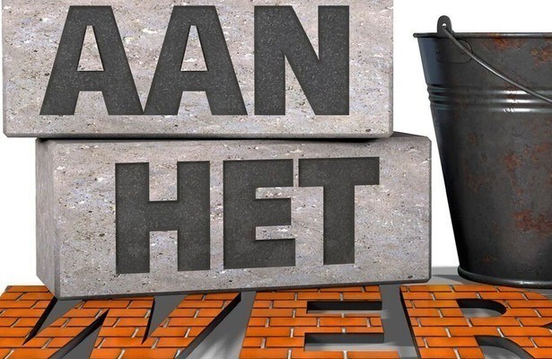 Aan het werk