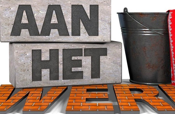 Aan het werk
