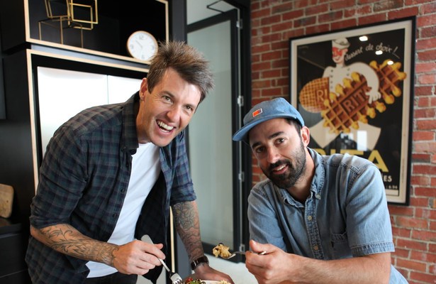 Andy and Ben eat Australia