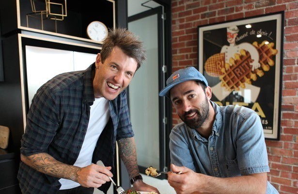 Andy and Ben eat Australia