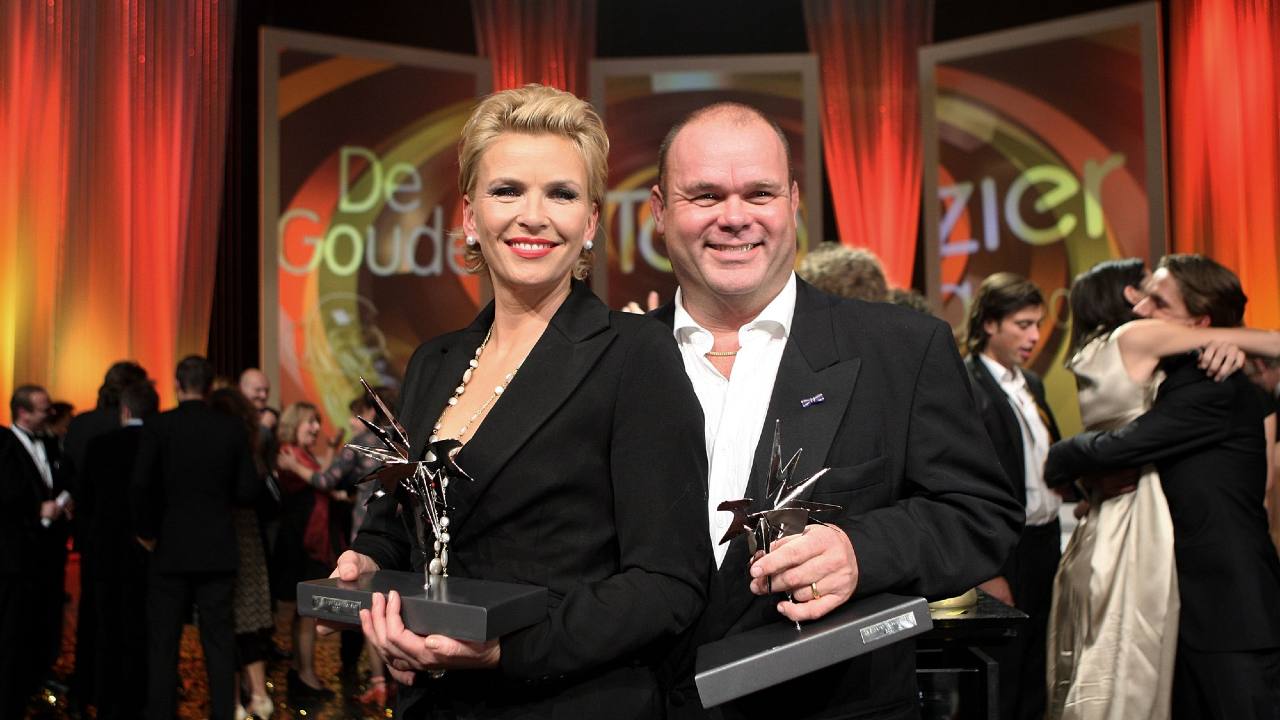 Anita Witzier en Paul de Leeuw op Gouden Televizier-Ring 2007