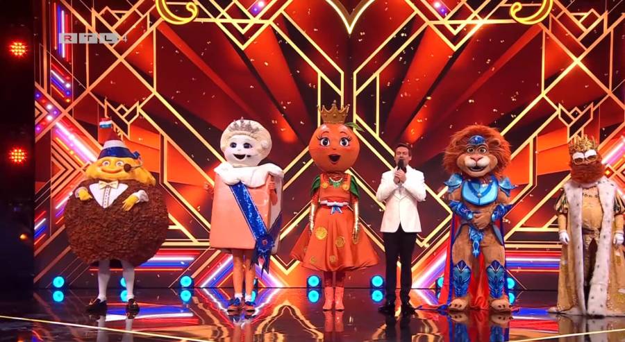 Alle karakters van de The Masked Singer Koningsdagspecial.