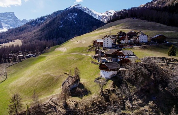 Bergbäuerinnen in Südtirol