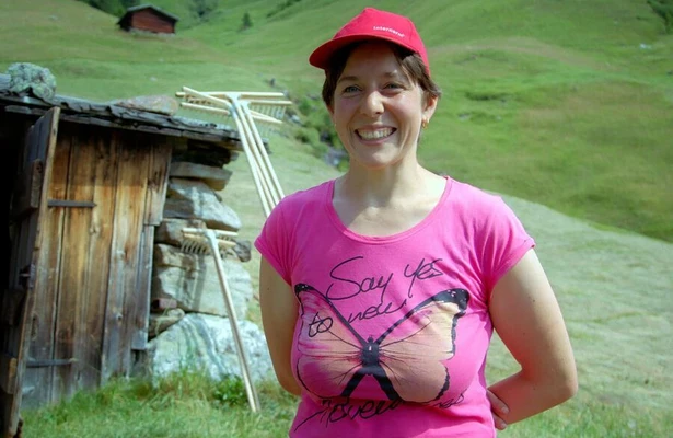 Bergbäuerinnen in Südtirol