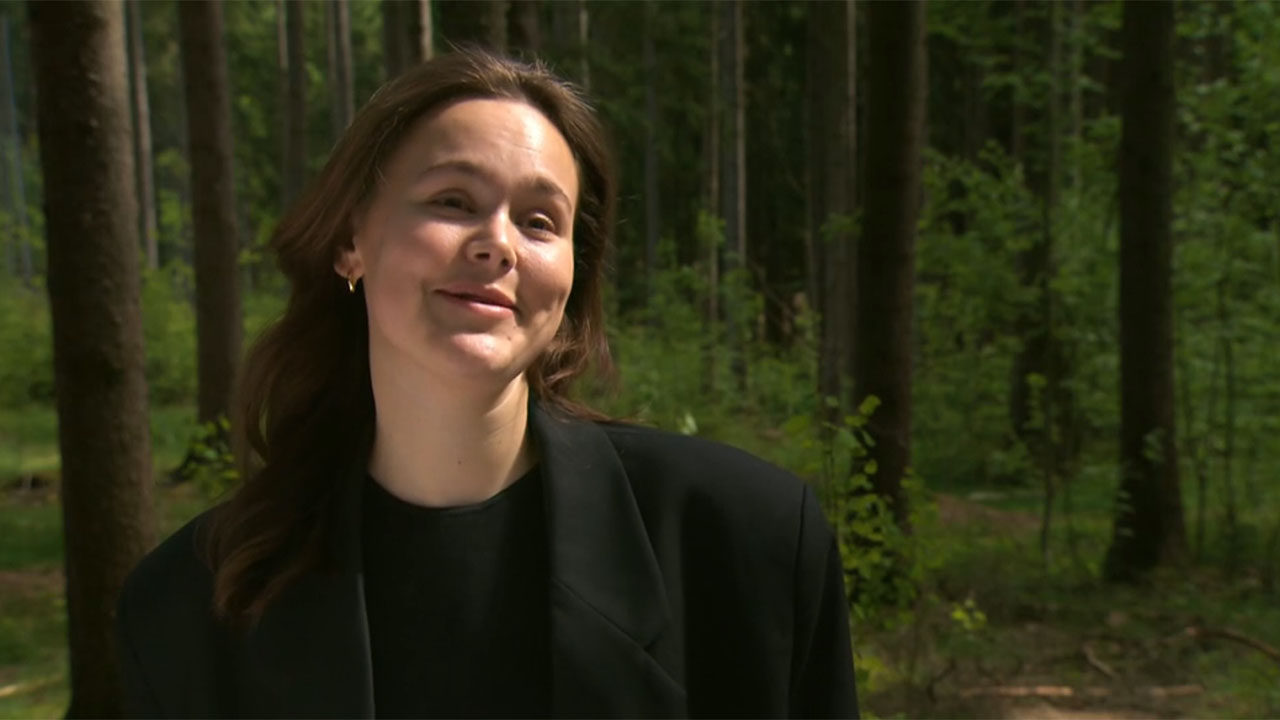 Danique komt aan bij Daniel
