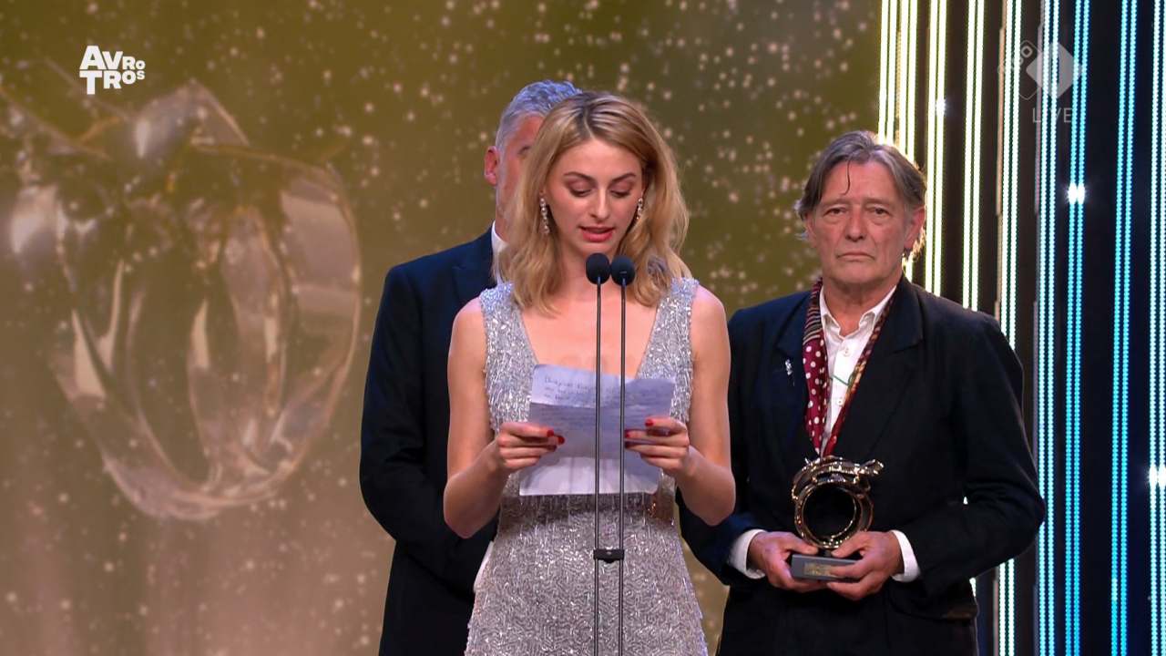 Claire Bender en Pierre Bokma op Gouden Televizier-Ring Gala 2024