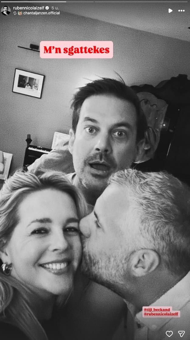 Chantal Jazen, Ruben Nicolai en Tijl Beckhand