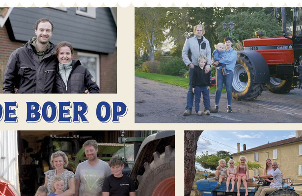 De boer op