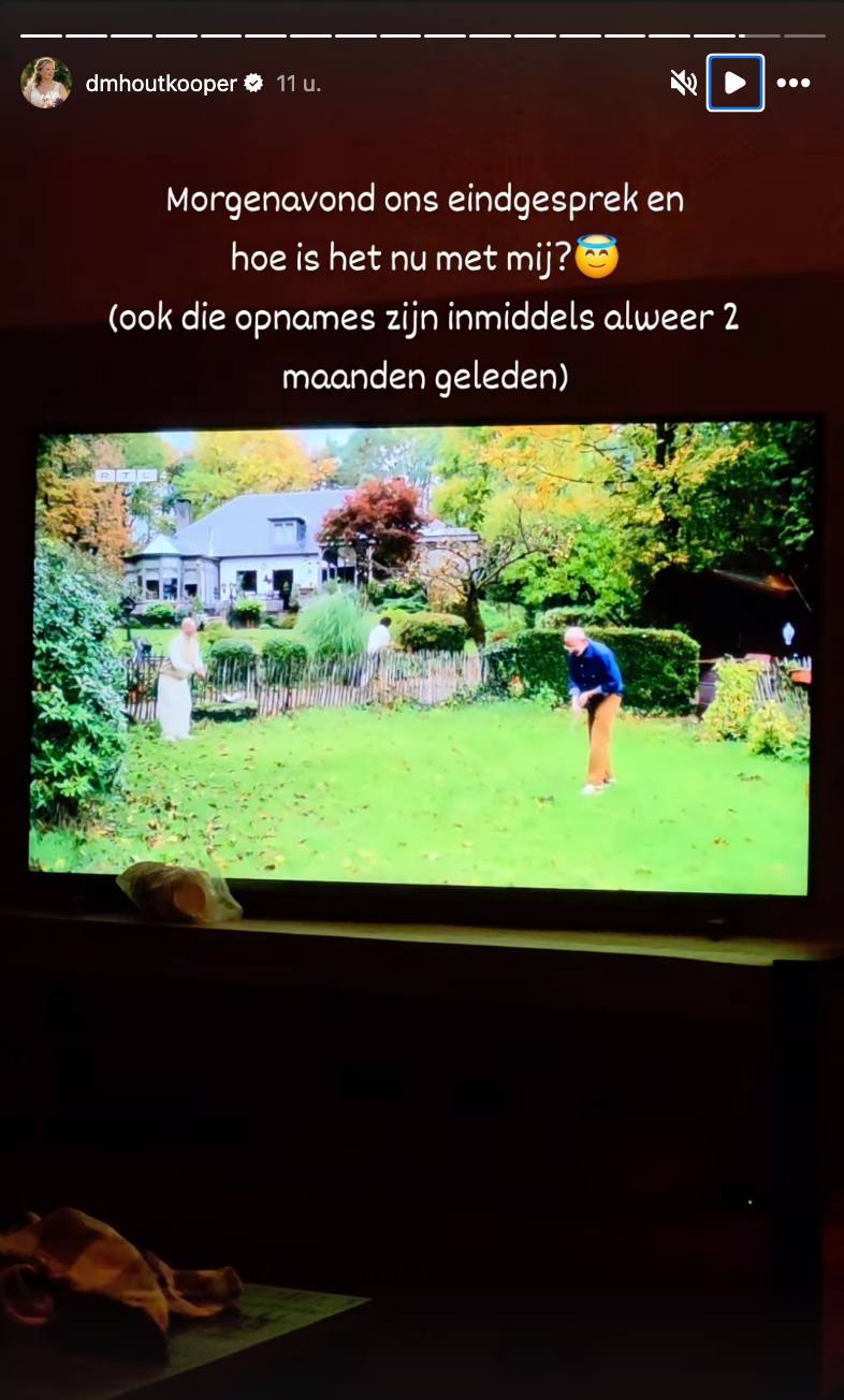 Instastory Danique uit MAFS