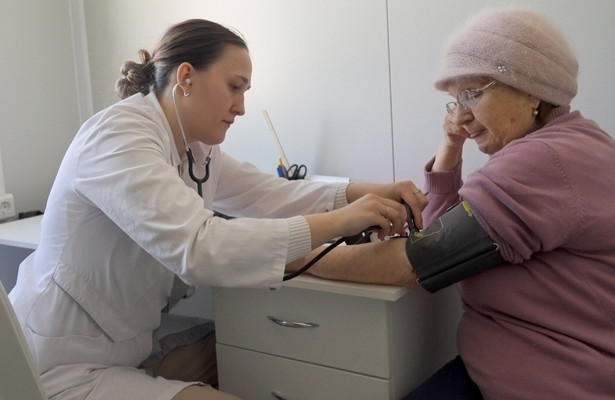 Eine Dorfärztin in Russland