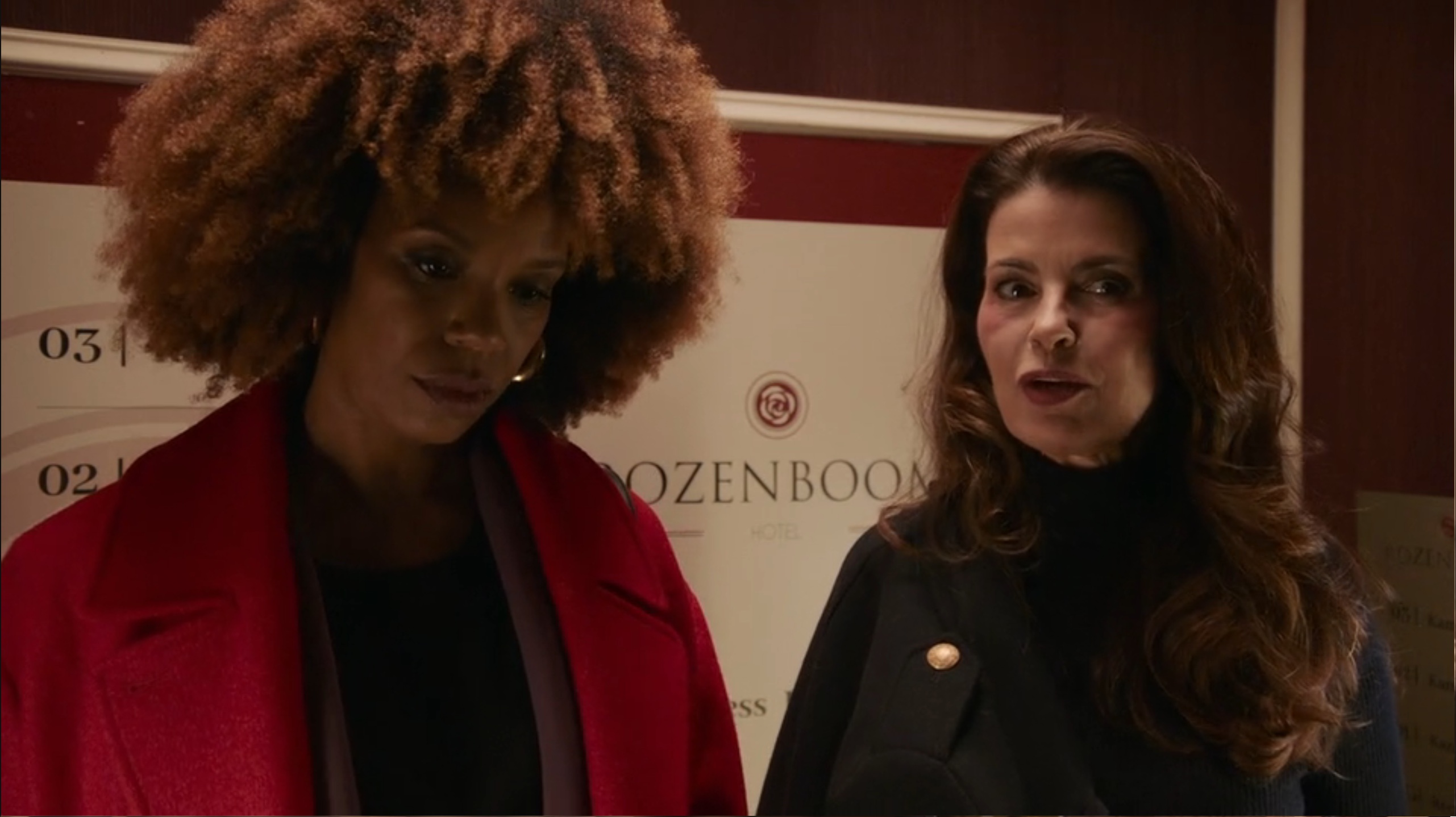 Janine komt niet bepaald knapper van de beauty avond