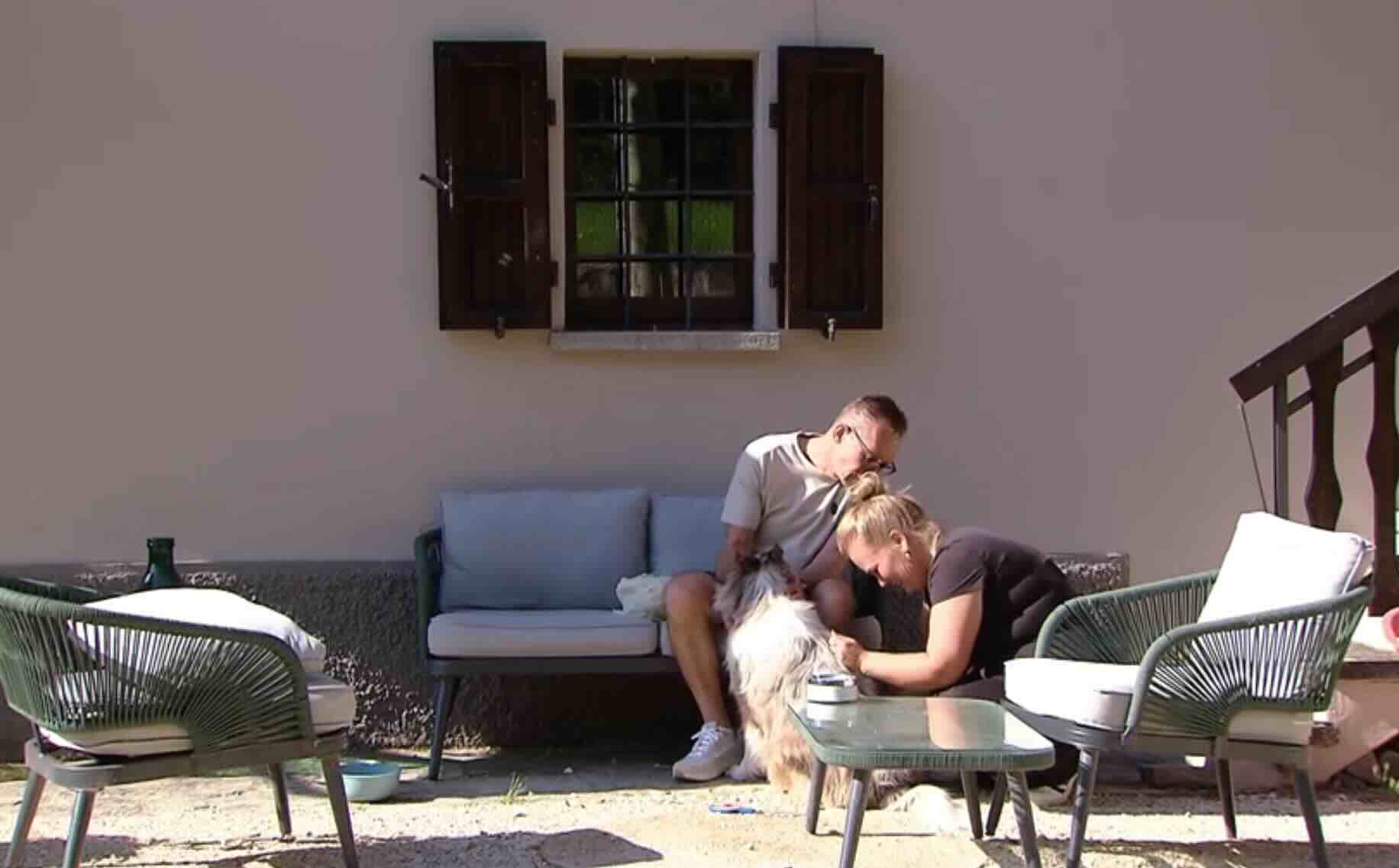 Rob, Eveline en de hond