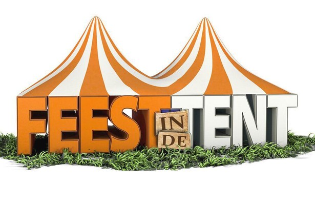 Feest in de tent