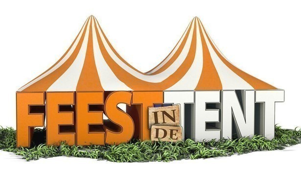 Feest in de tent