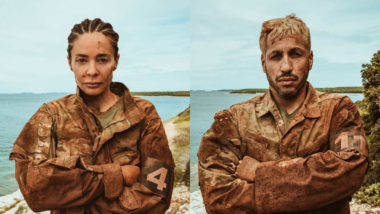 Fajah Lourens en Jody Bernal voor Special Forces VIPS 
