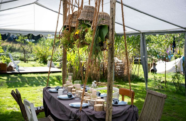 Garten und lecker