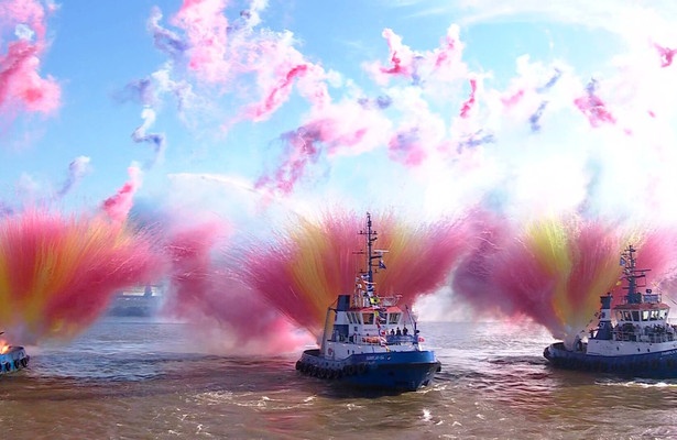 Hamburg feiert - der 837. Hafengeburtstag