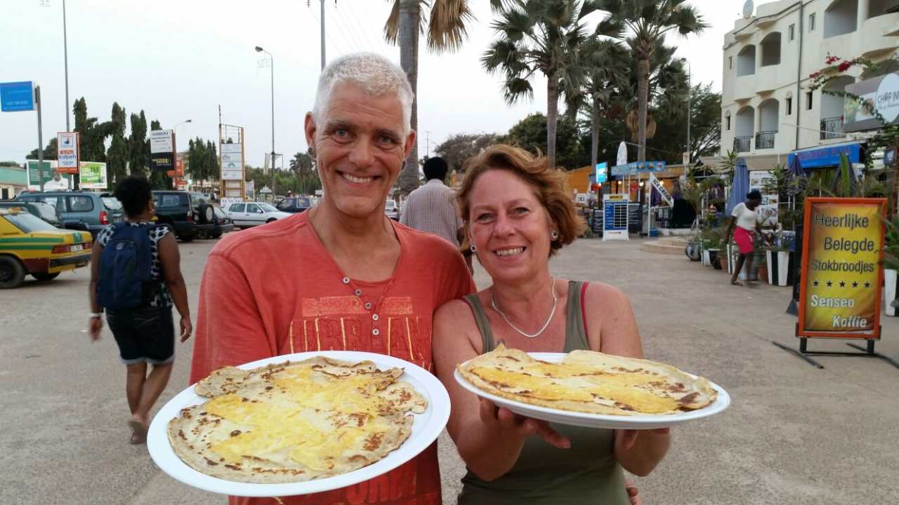 Theo en Jolanda in Gambia uit Ik Vertrek
