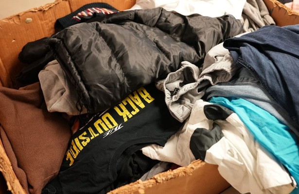 Inside airport lost & found