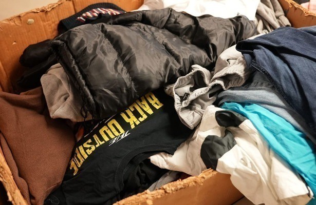 Inside airport lost & found