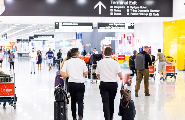 Inside Sydney Airport