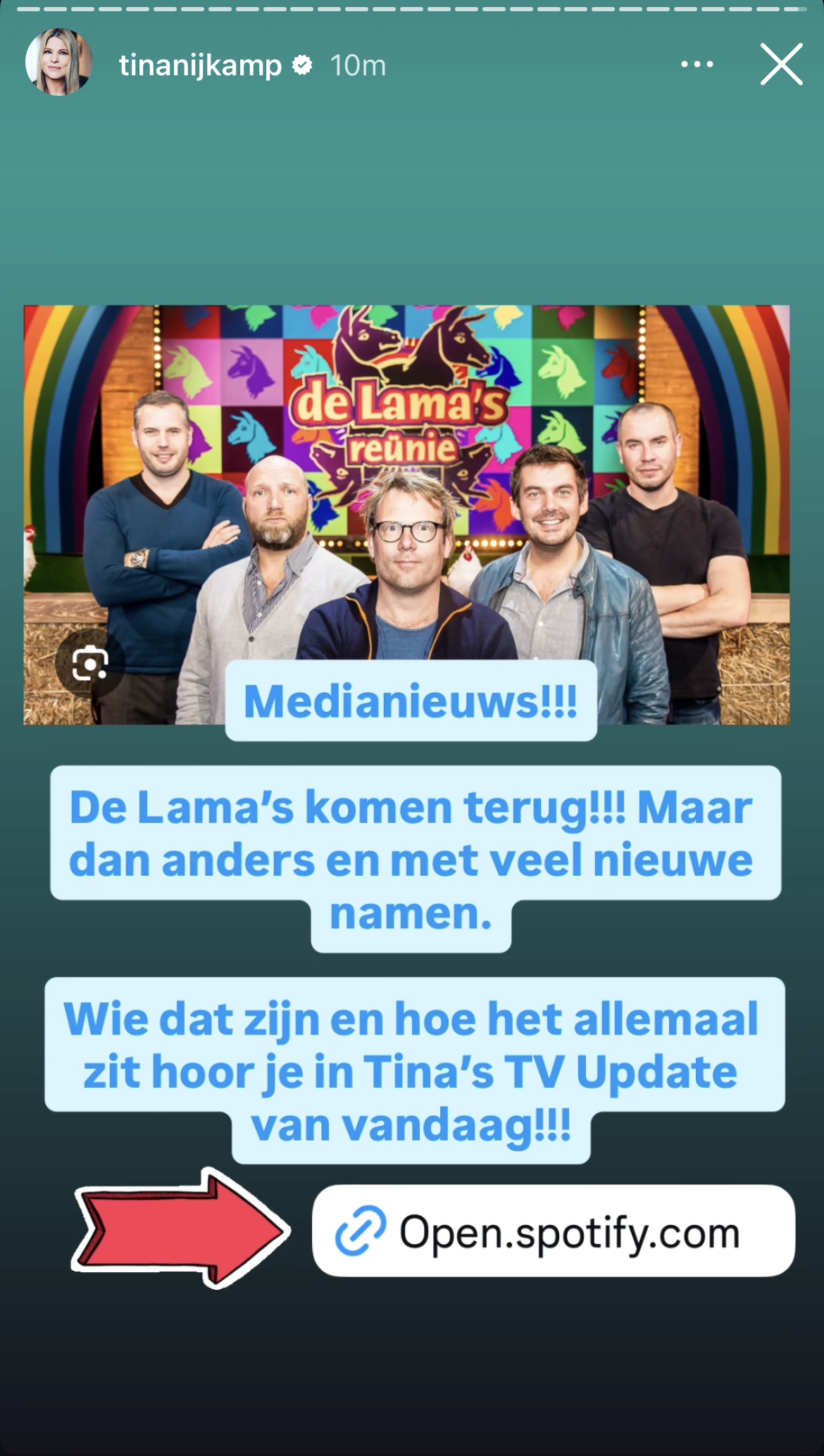 Medianieuws over De Lama's 2.0