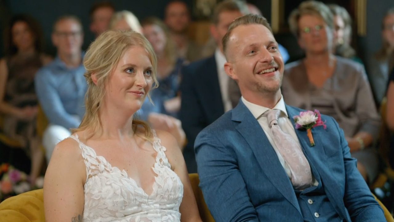 Jeppe en Jantine in Married at First Sight 2024