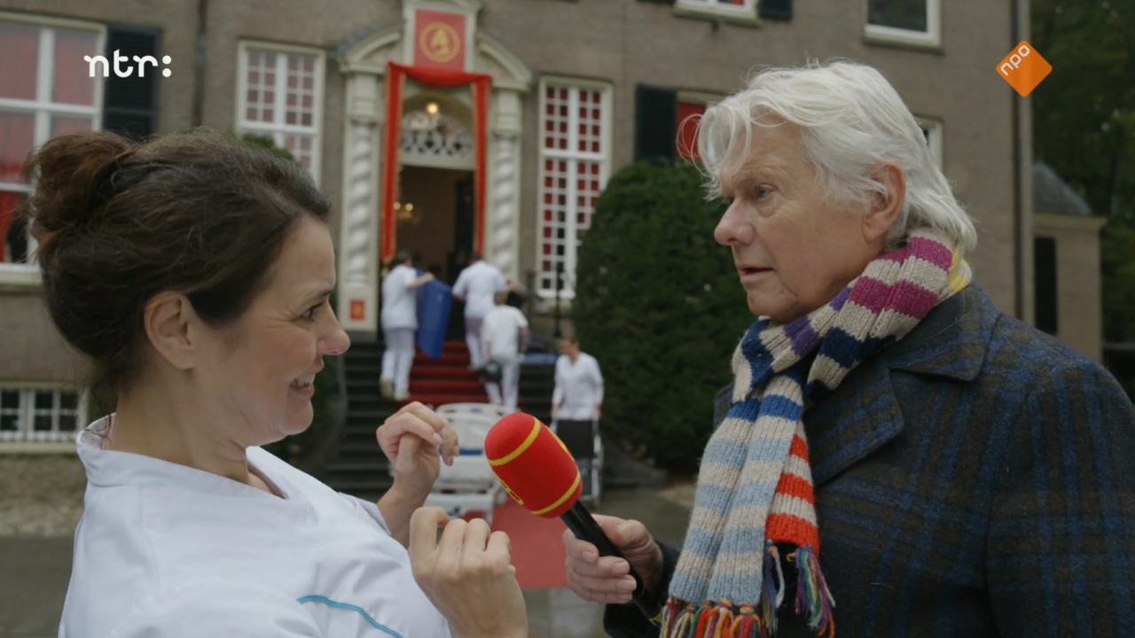 Jeroen Kramer met Susan Visser in Het Sinterklaasjournaal