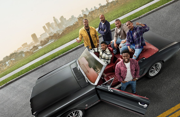 Kevin Hart's muscle car crew