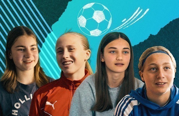 Kicken wie ein Mädchen