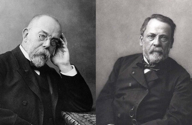 Koch und Pasteur - Duell im Reich der Mikroben
