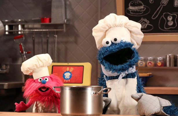 Koekiemonsters eetkar