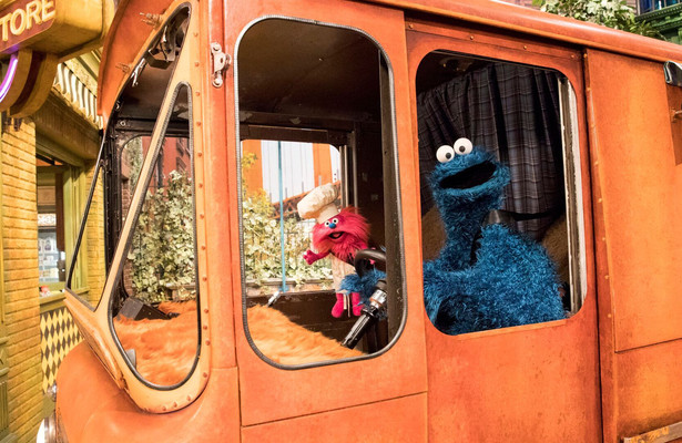 Koekiemonsters eetkar