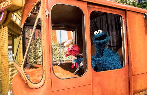 Koekiemonsters eetkar