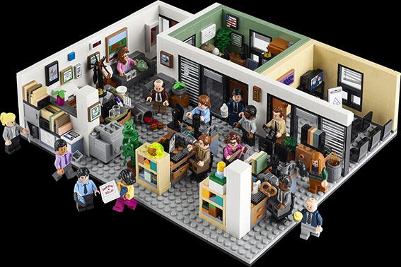 The Office lego set
