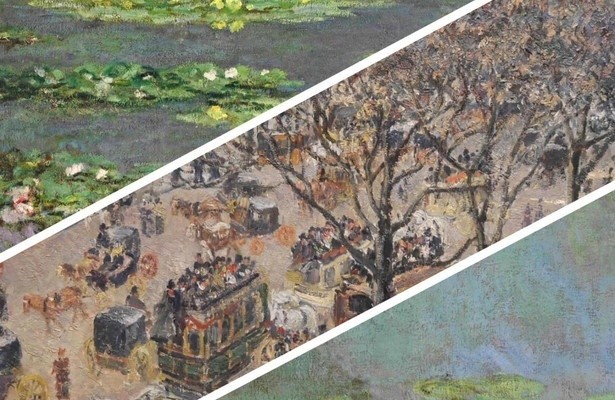 La peinture française autour du monde