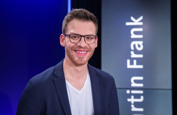 Martin Frank - live auf der Bühne