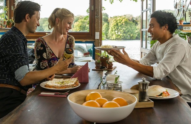 Matze, Kebab und Sauerkraut