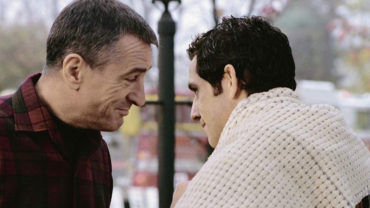 Robert de Niro en Ben Stiller in Meet the Parents