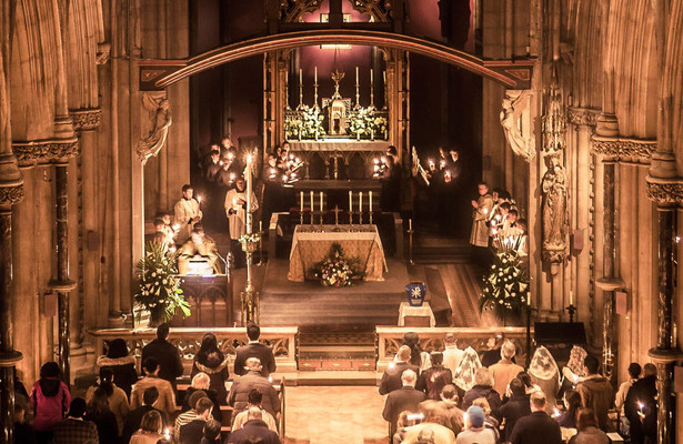 Midnight Mass from Our Lady of the English Martyrs, Cambridge