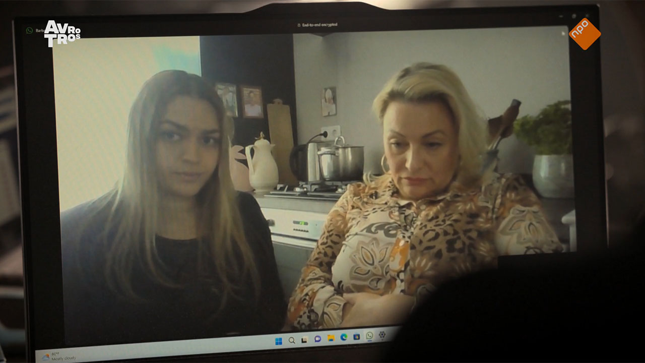 Malgosia samen met haar dochter in Flikken Maastricht